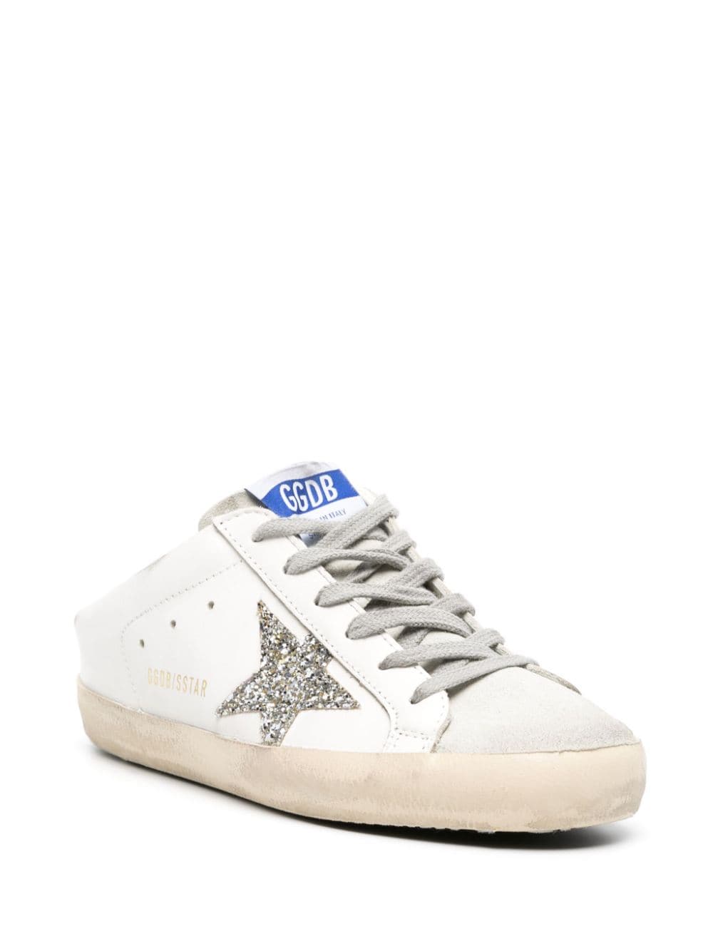 Golden Goose Superstar leren muiltjes - Wit