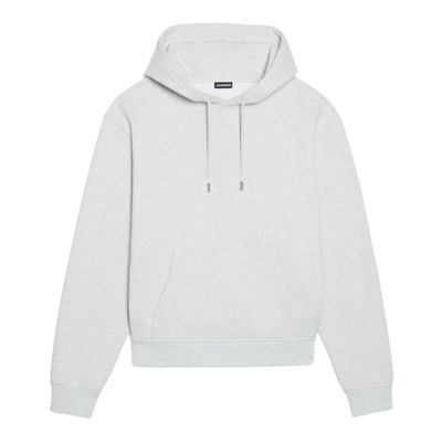 Grijze Geborduurde Sweater met Capuchon Jacquemus , Gray , Heren