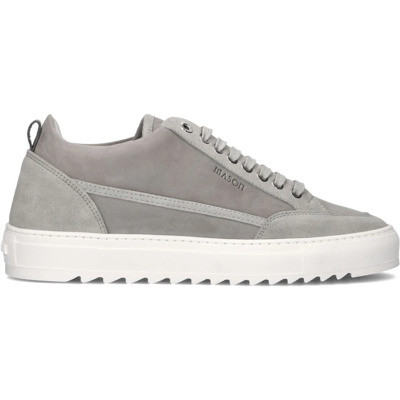 Grijze Suède Heren Sneakers Mason Garments , Gray , Heren