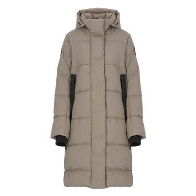 Groene Gewatteerde Gewatteerde Jas Vrouw Canada Goose , Green , Dames