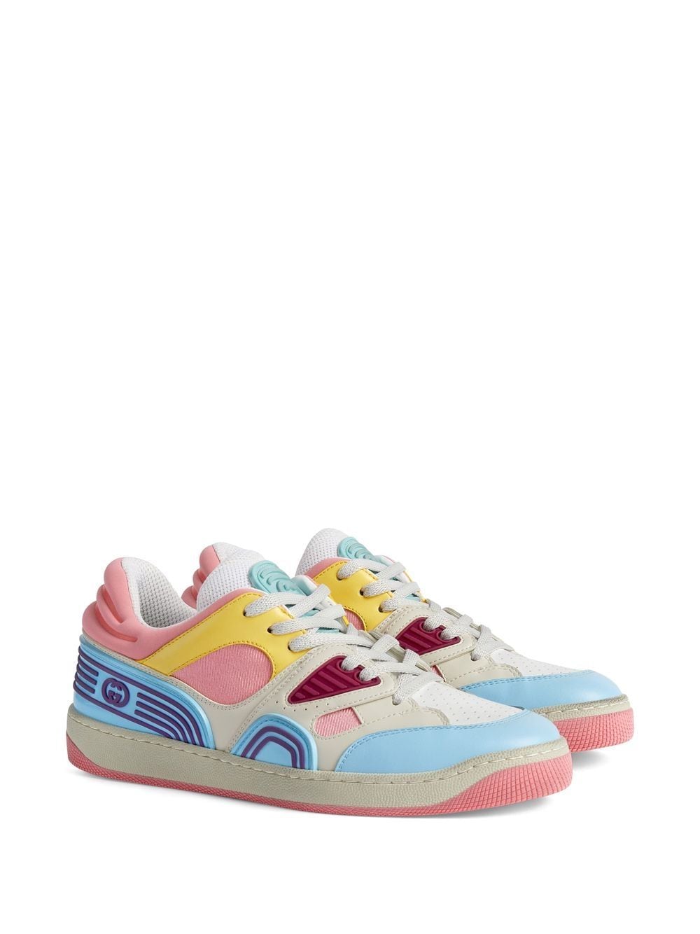 Gucci Basket low-top sneakers - Wit