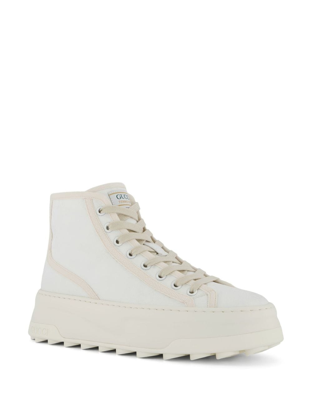 Gucci GG high-top sneakers - Wit