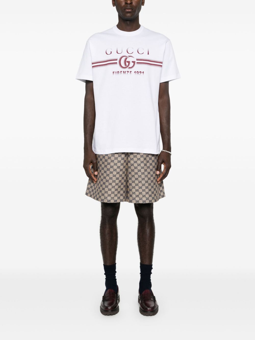 Gucci Katoenen T-shirt - Wit