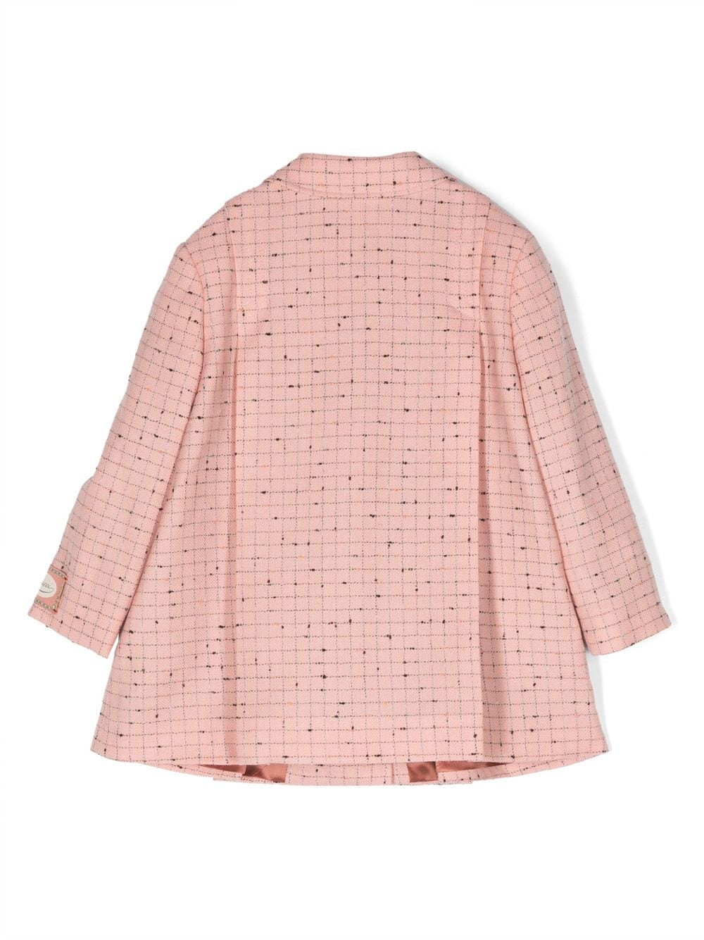 Gucci Kids Jas met dubbele rij knopen - Roze