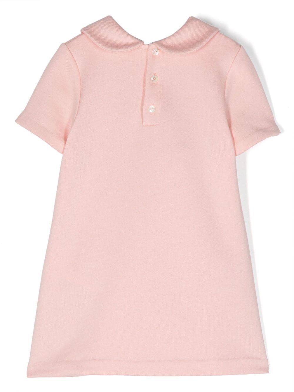 Gucci Kids Jersey jurk met geborduurd GG-logo - Roze