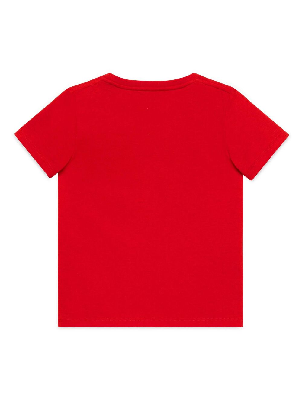 Gucci Kids T-shirt met logoprint - Rood