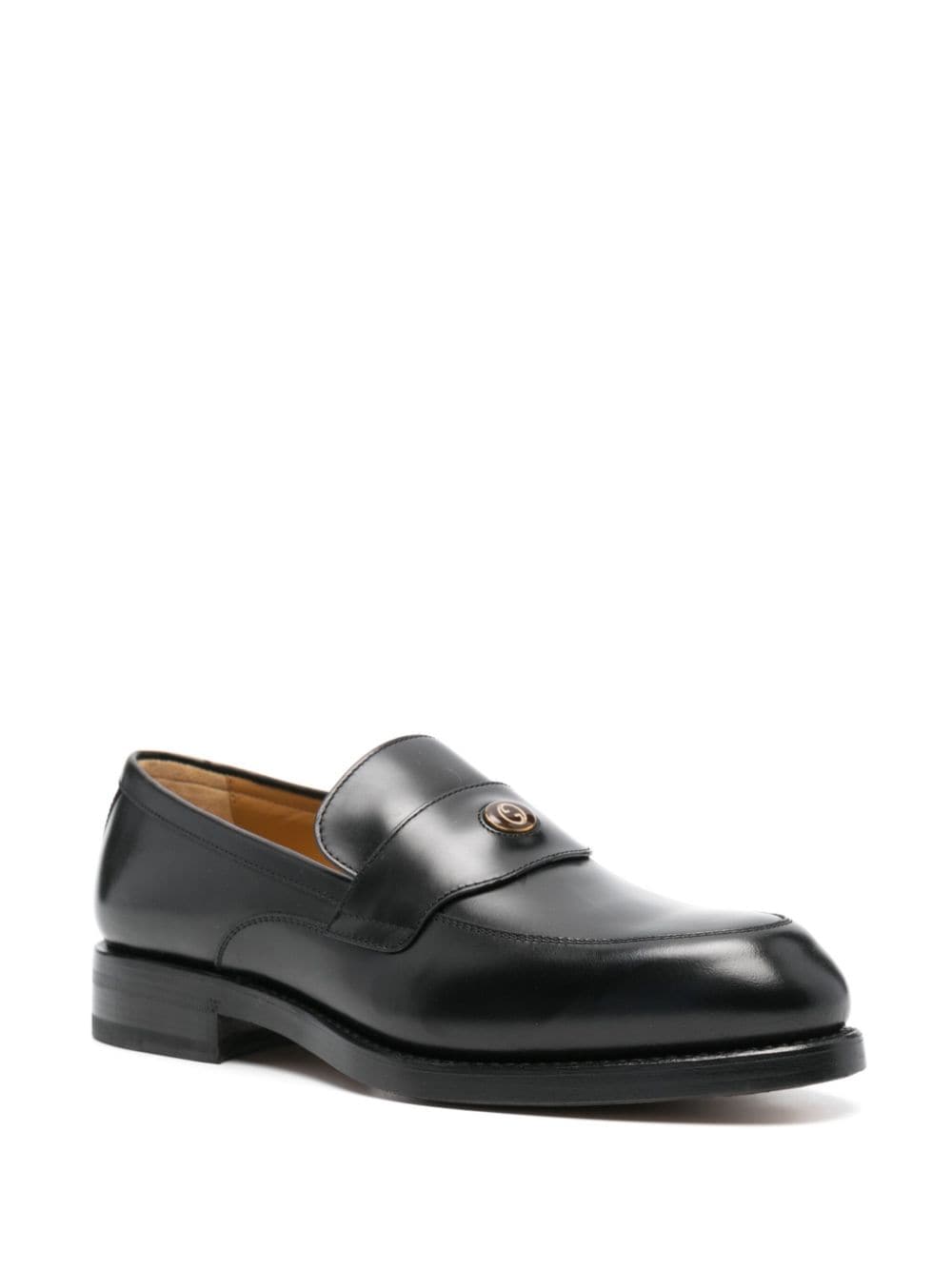 Gucci Loafers met GG-logo - Zwart