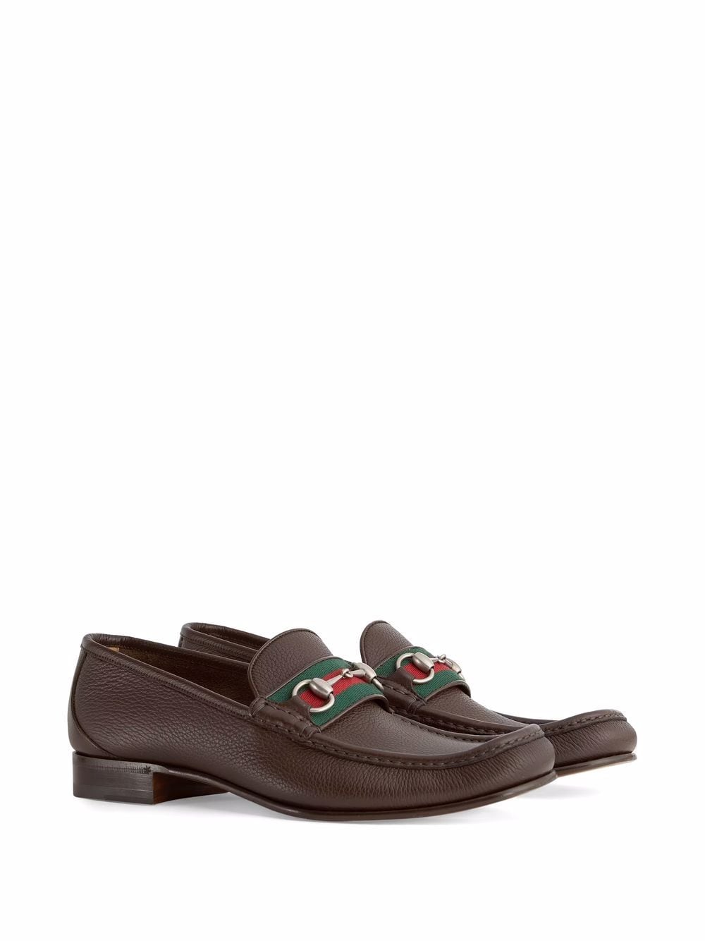 Gucci Loafers met horsebit - Bruin