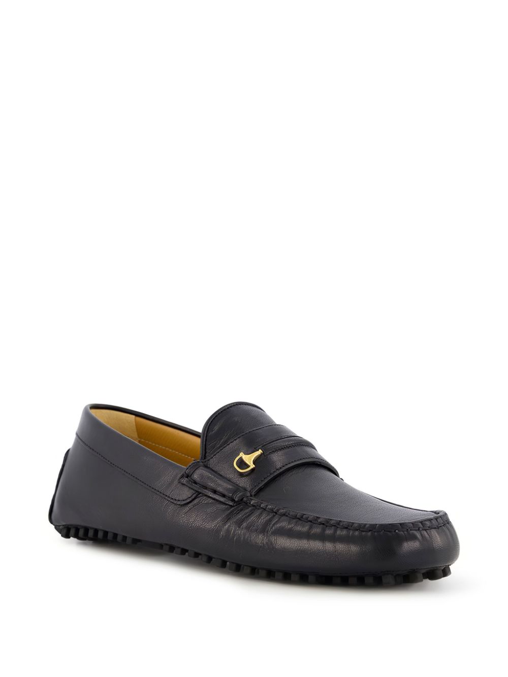 Gucci Loafers met vierkante neus - Zwart