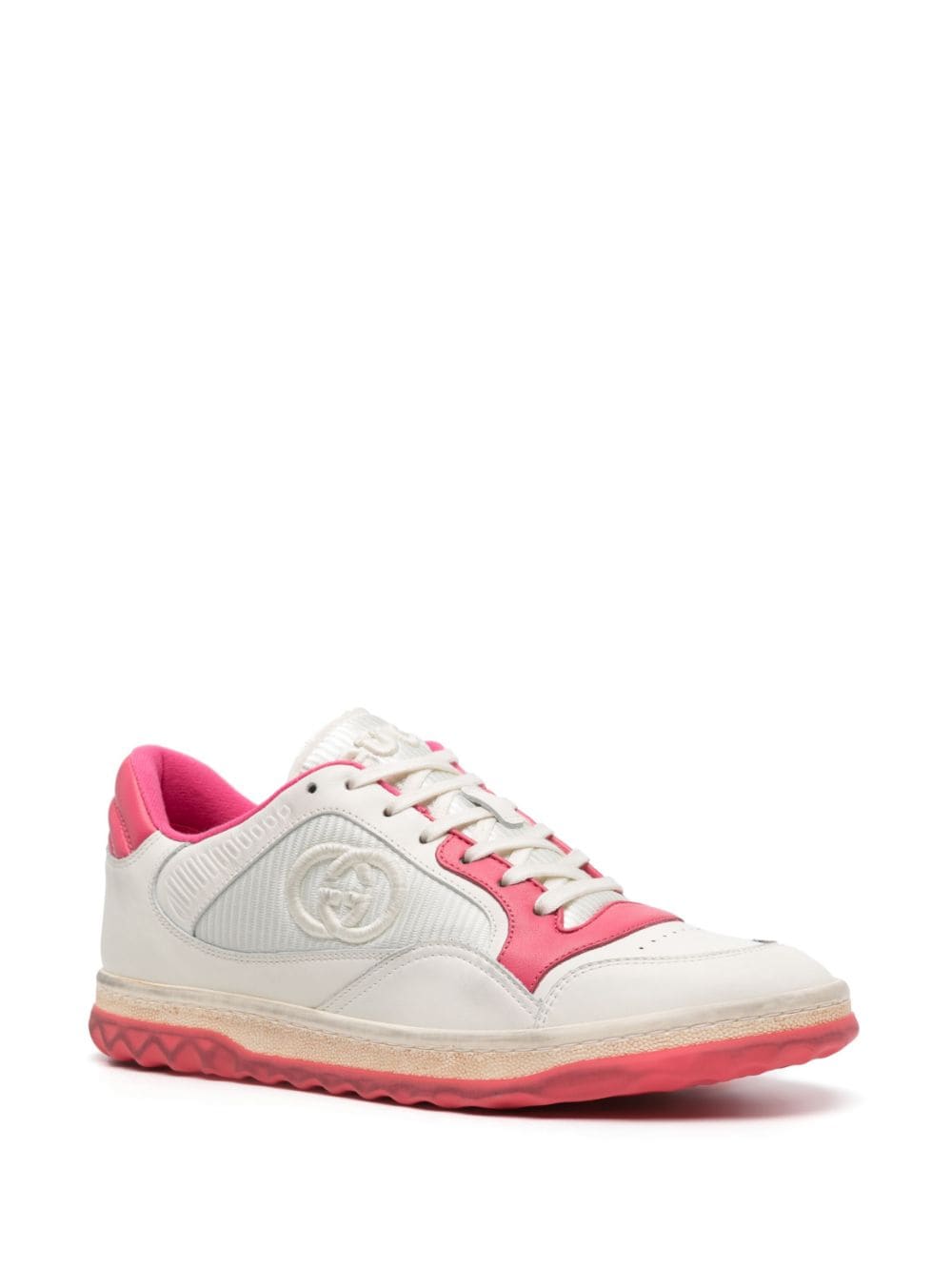 Gucci Mac80 leren sneakers - Wit