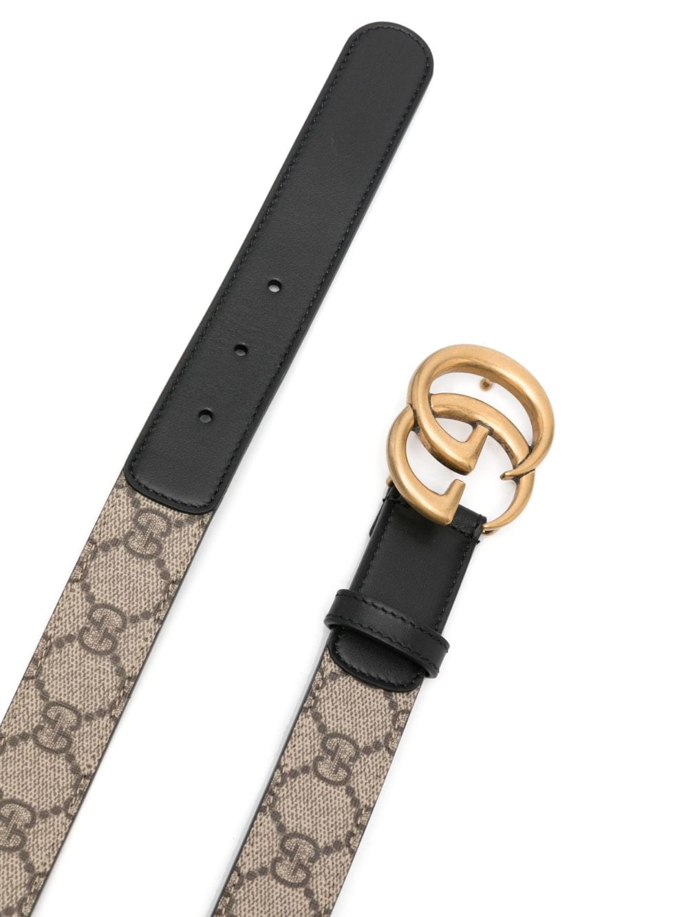 Gucci Riem met GG gesp - Beige