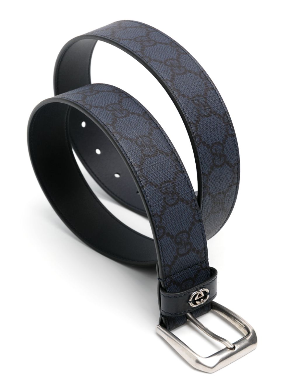 Gucci Riem met GG-logoplakkaat - Blauw