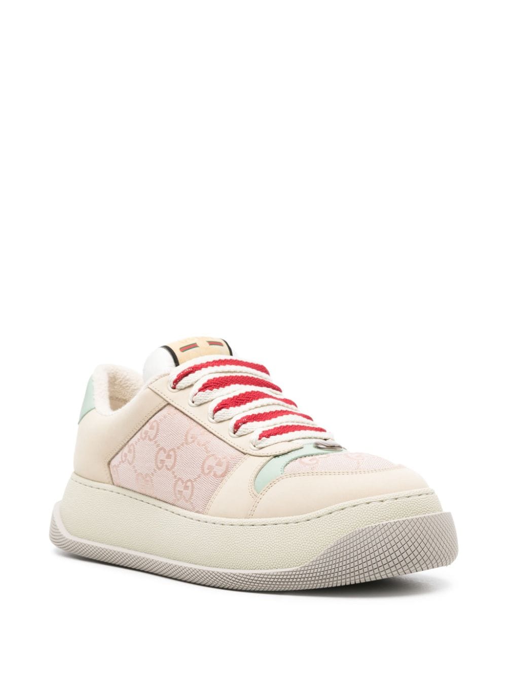 Gucci Screener GG sneakers met vlakken - Roze