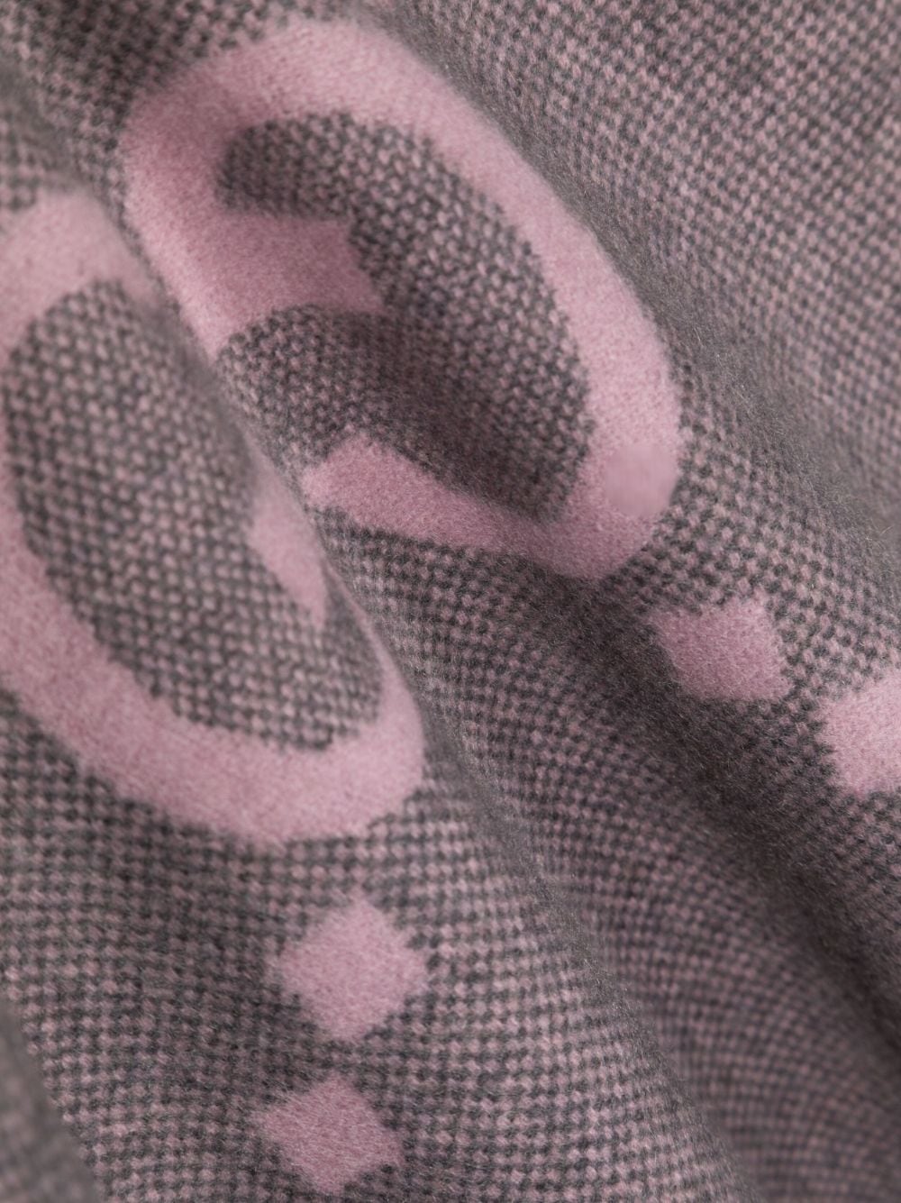 Gucci Sjaal met GG-jacquard - Roze