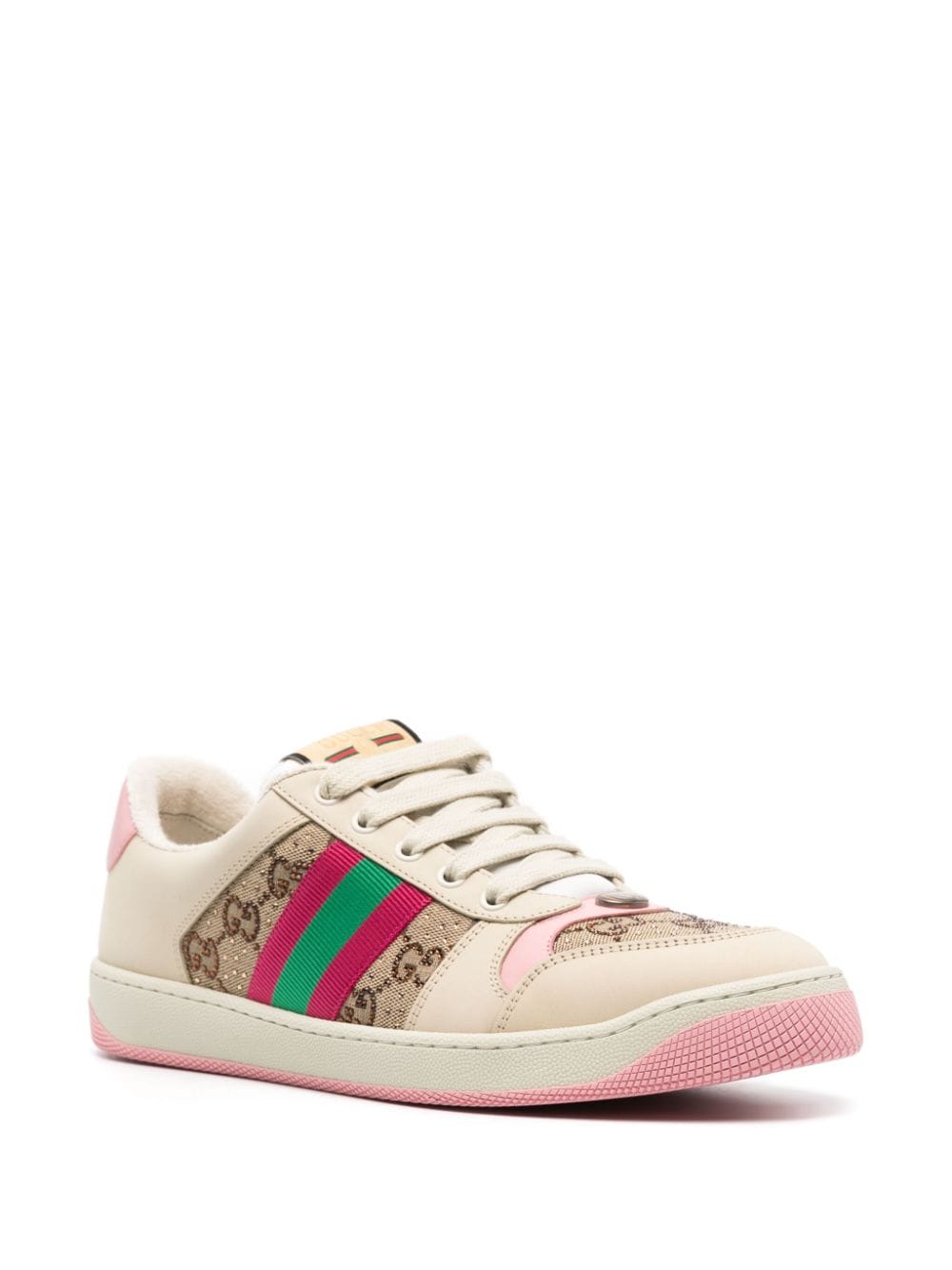 Gucci Sneakers met vlakken - Beige