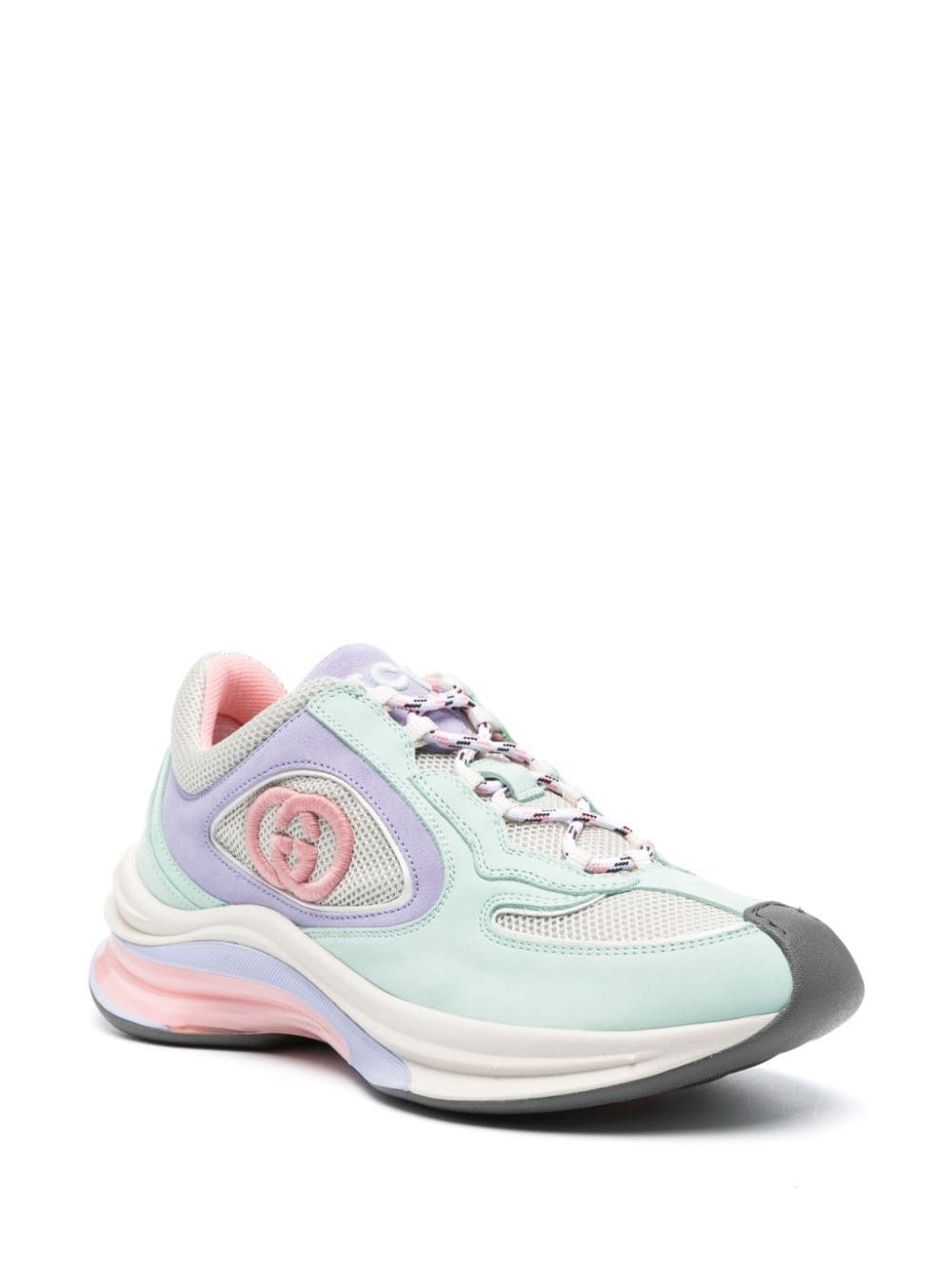 Gucci Sneakers met vlakken - Groen