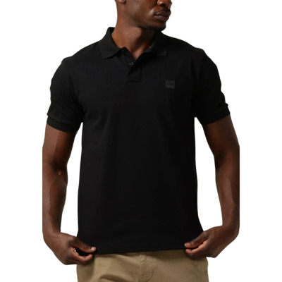 Heren Polo T-shirts Passenger Hugo Boss , Black , Heren