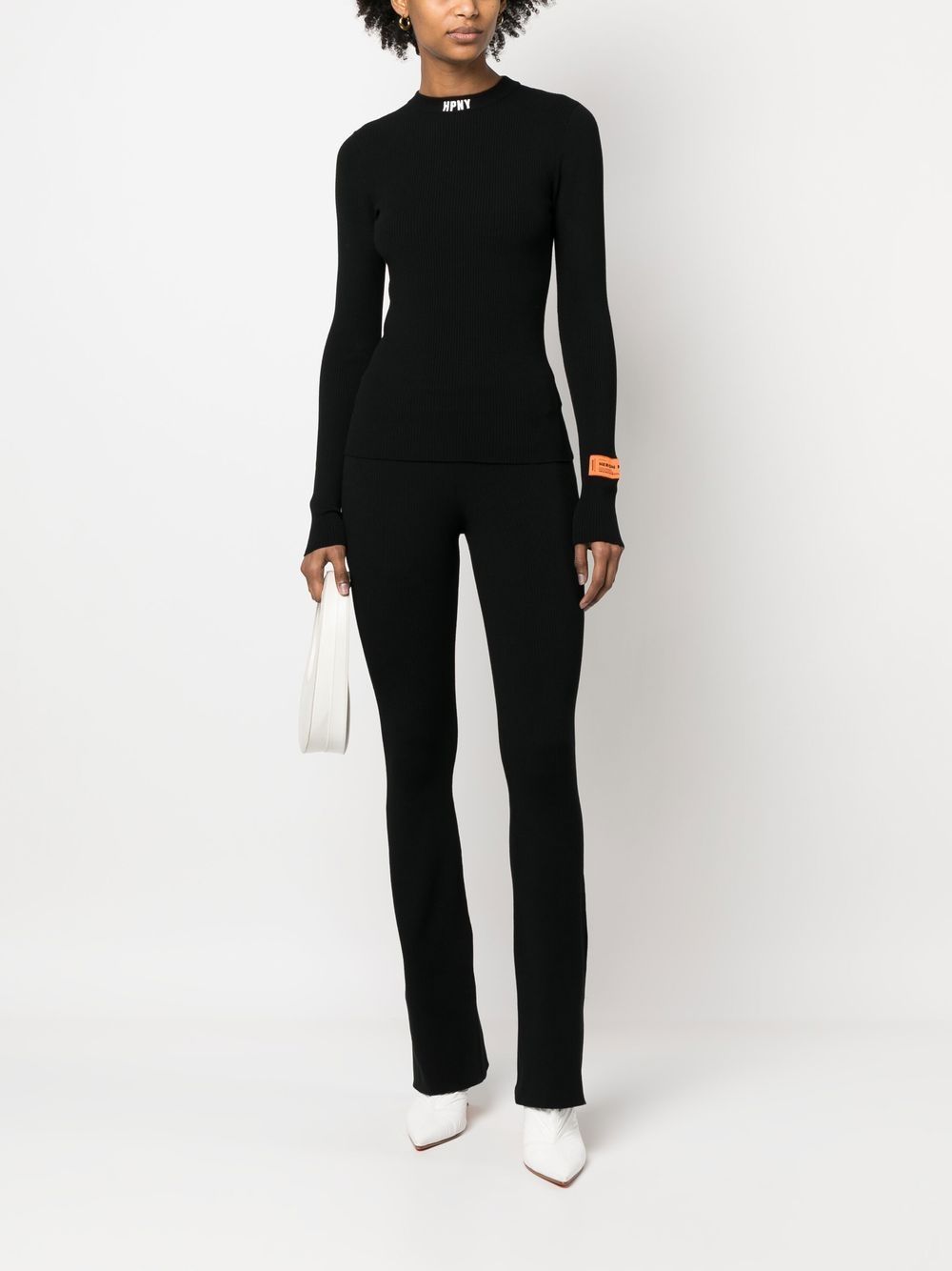 Heron Preston Flared broek - Zwart