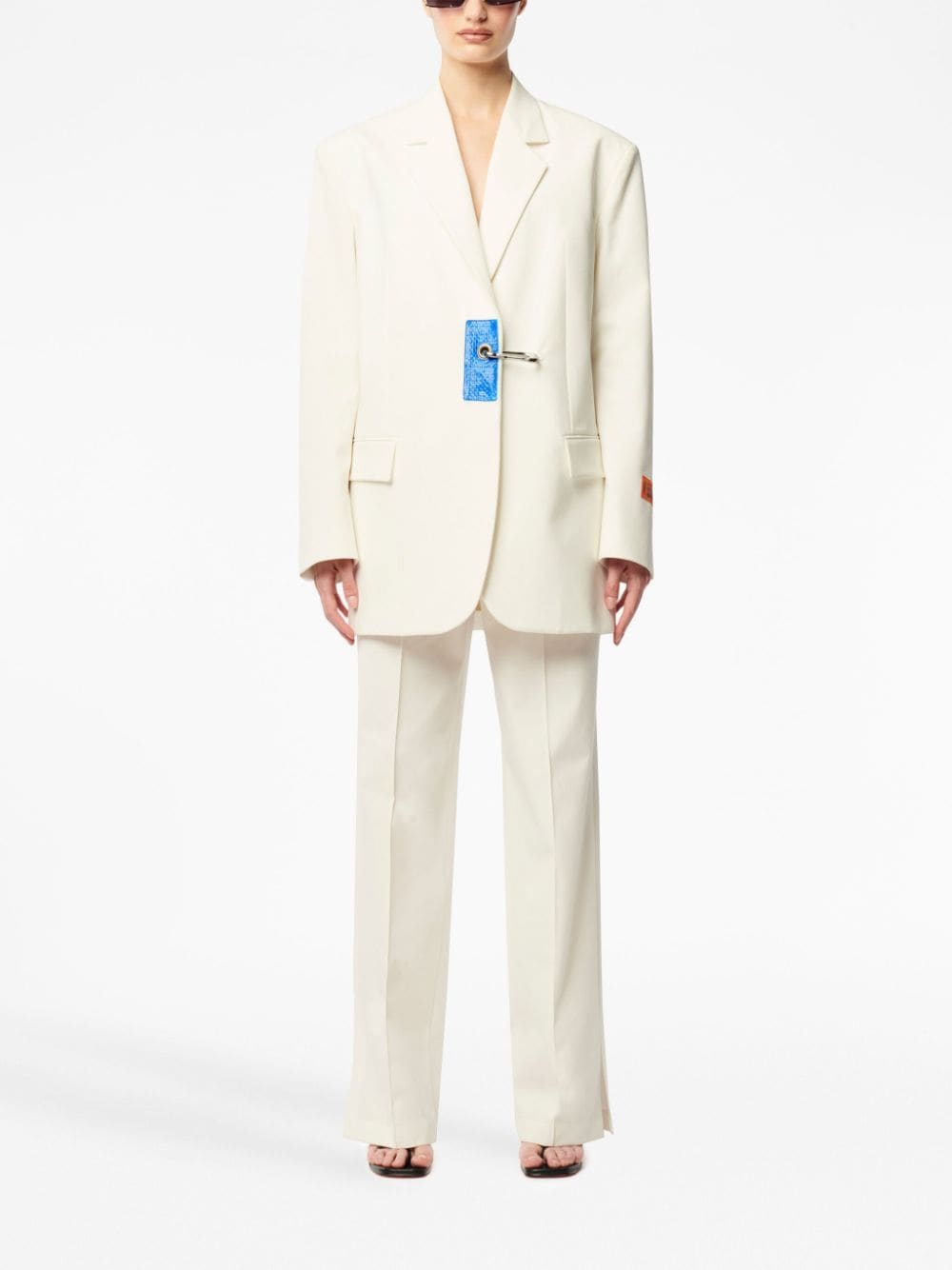 Heron Preston Gabardine pantalon - Beige