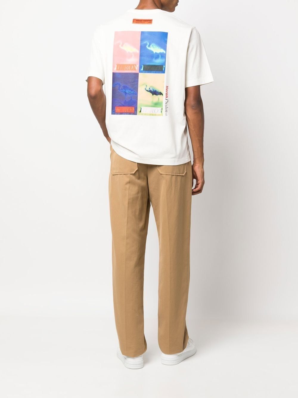 Heron Preston T-shirt met grafische print - Wit