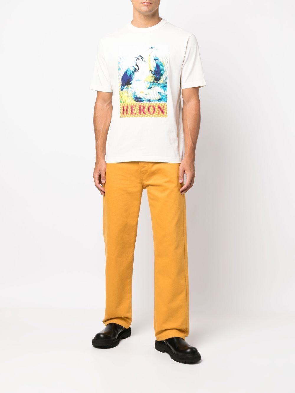 Heron Preston T-shirt met logoprint - Wit