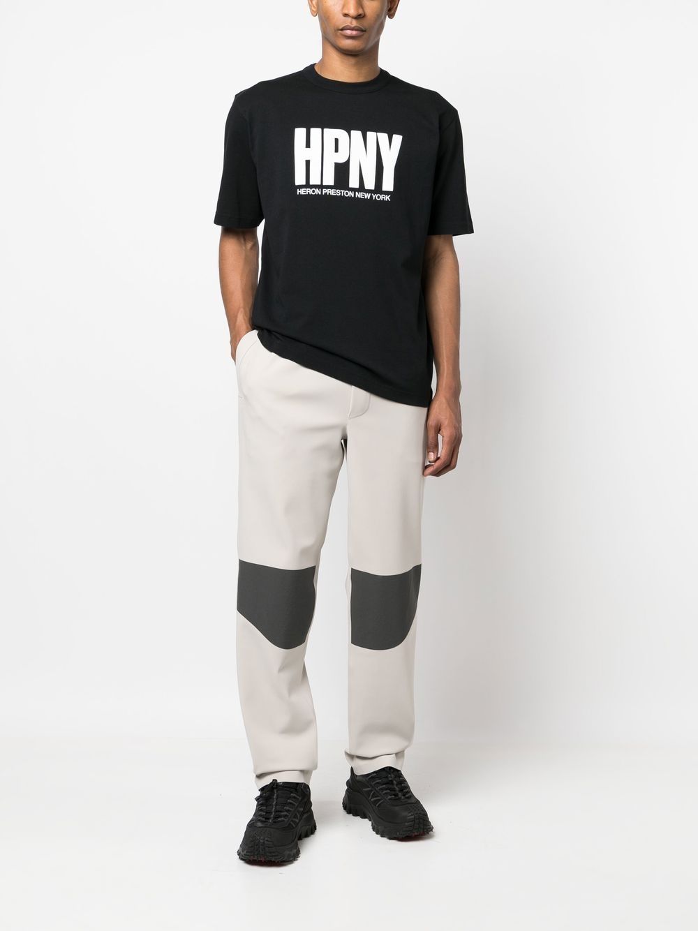 Heron Preston T-shirt met logoprint - Zwart