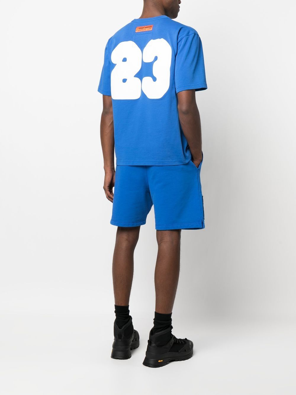 Heron Preston T-shirt met tekst - Blauw