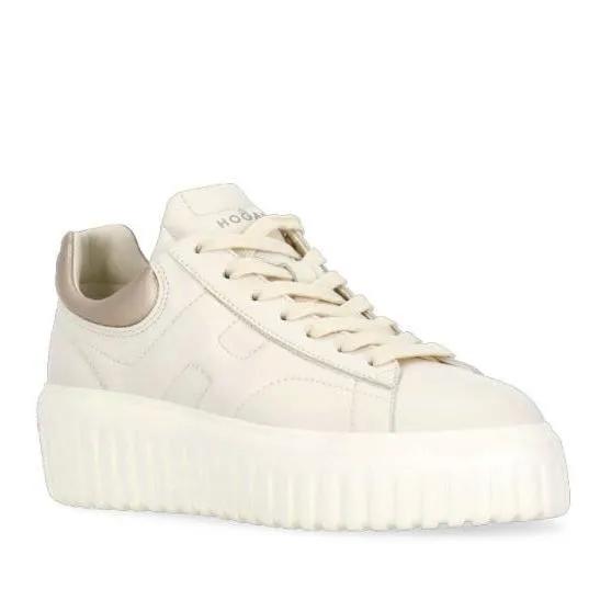 Hogan Sneakers - H-Stripes Sneakers in beige