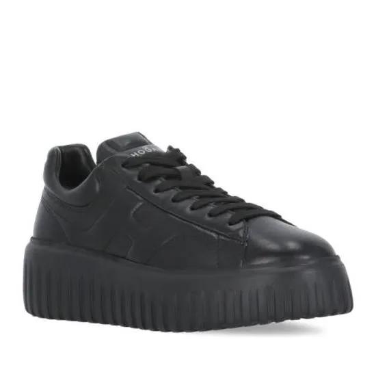 Hogan Sneakers - H Stripes Sneakers in zwart