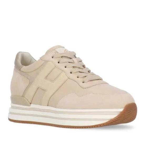 Hogan Sneakers - Midi H222 Sneakers in beige