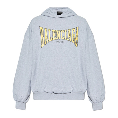 Hoodie Balenciaga , Gray , Heren