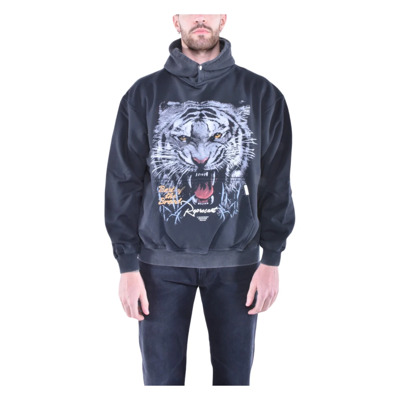 Hoodie met print Represent , Black , Heren