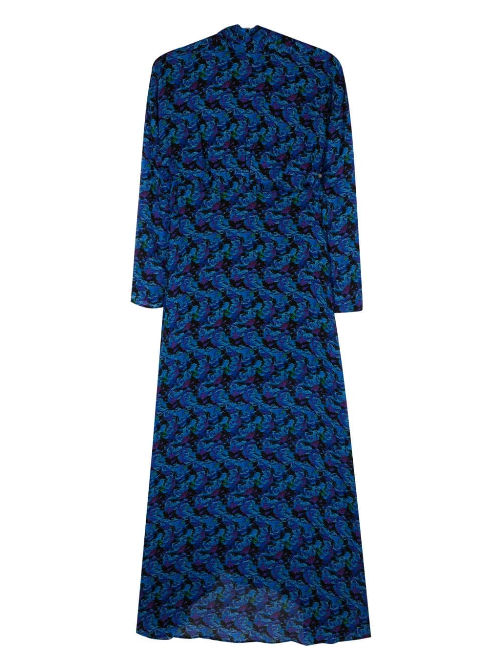 IRO Gelaagde maxi-jurk - Blauw