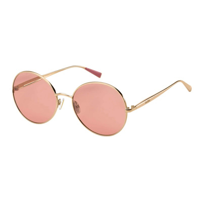 Ilde V-Ddb Zonnebril in Goud/Roze Max Mara , Yellow , Dames