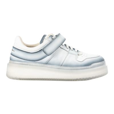 Italiaanse Leren Sneakers Britney Model Santoni , White , Dames