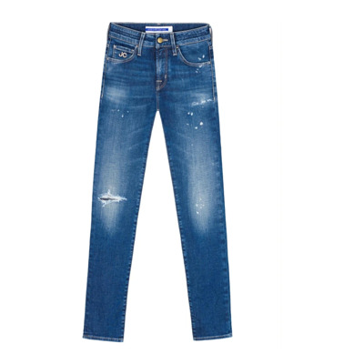 Italiaanse designer jeans Jacob Cohën , Blue , Heren