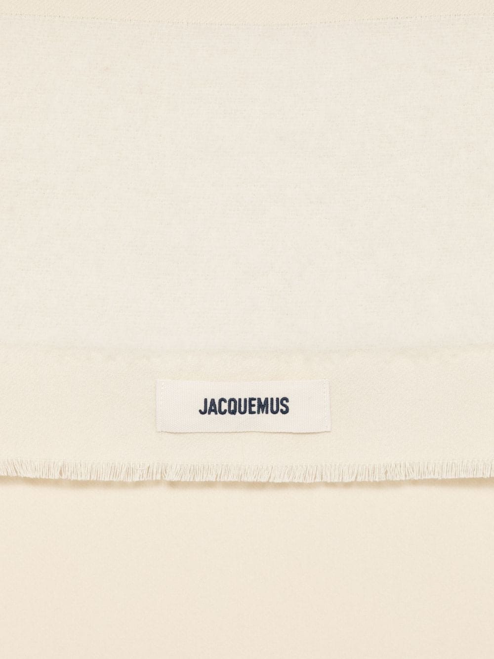 Jacquemus L'Echarpe Arazzo sjaal - Beige