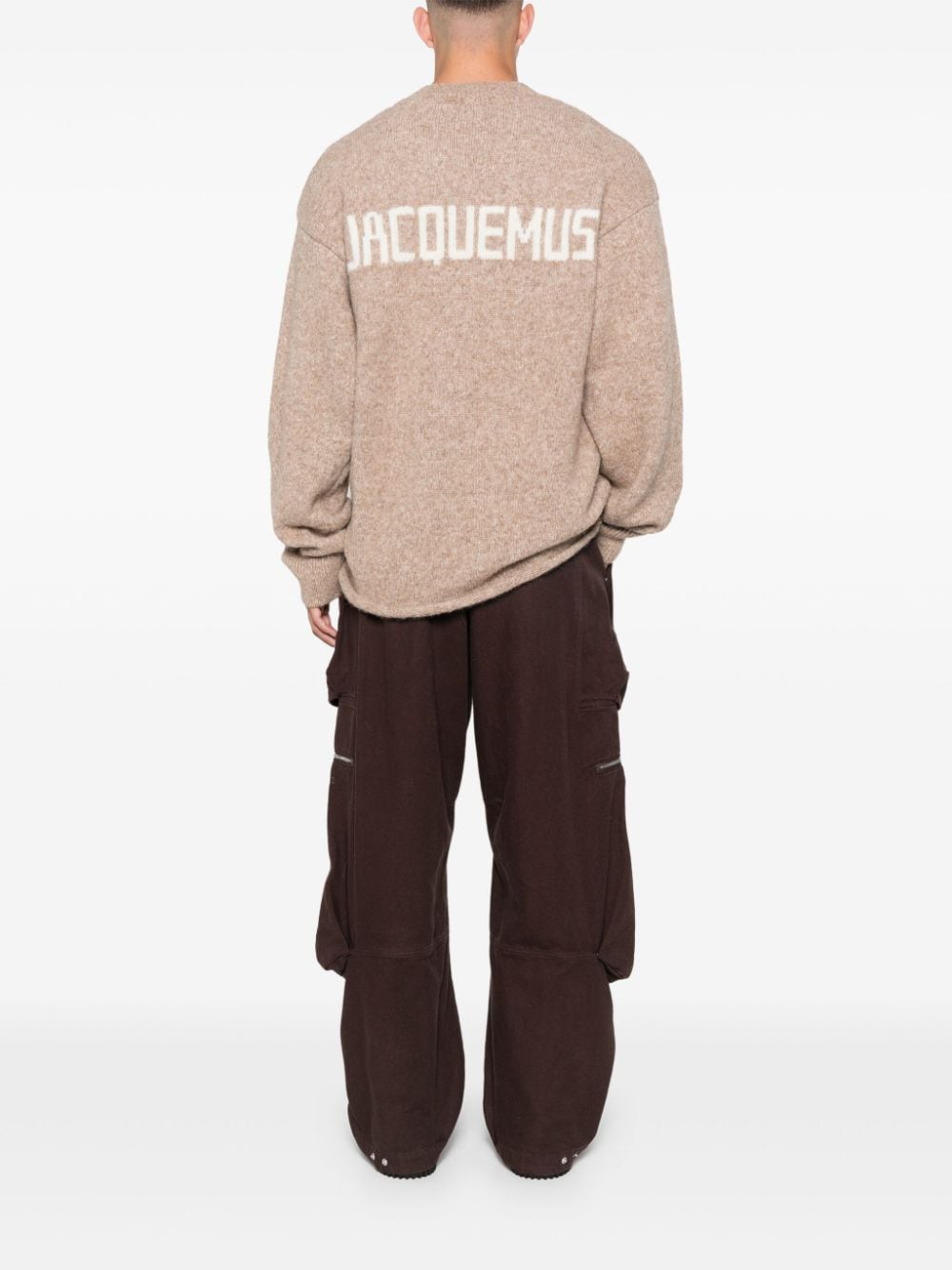 Jacquemus Le Pull Jacquemus trui - Beige