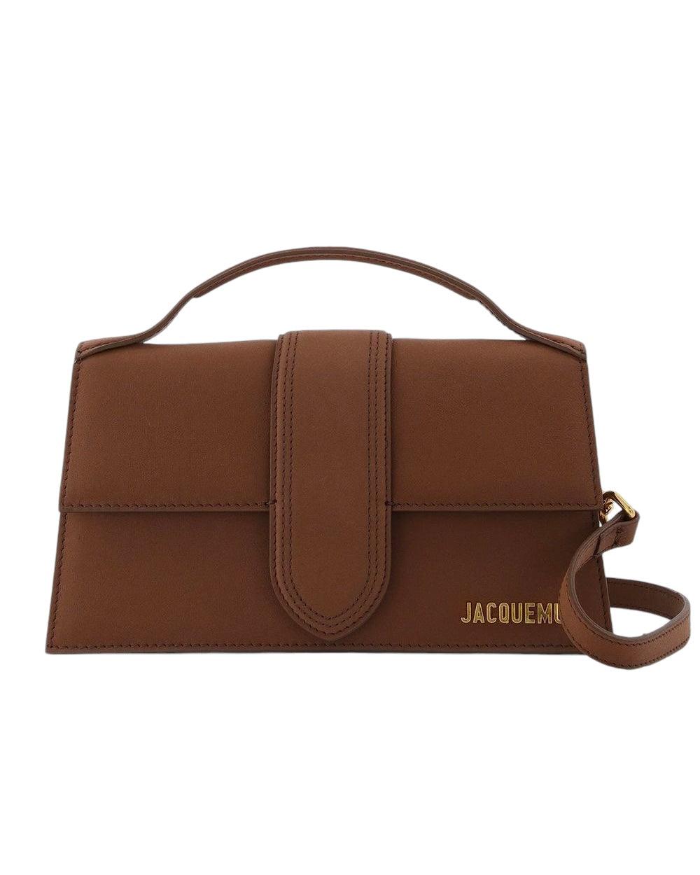 Jacquemus Le grand bambino leren handtas