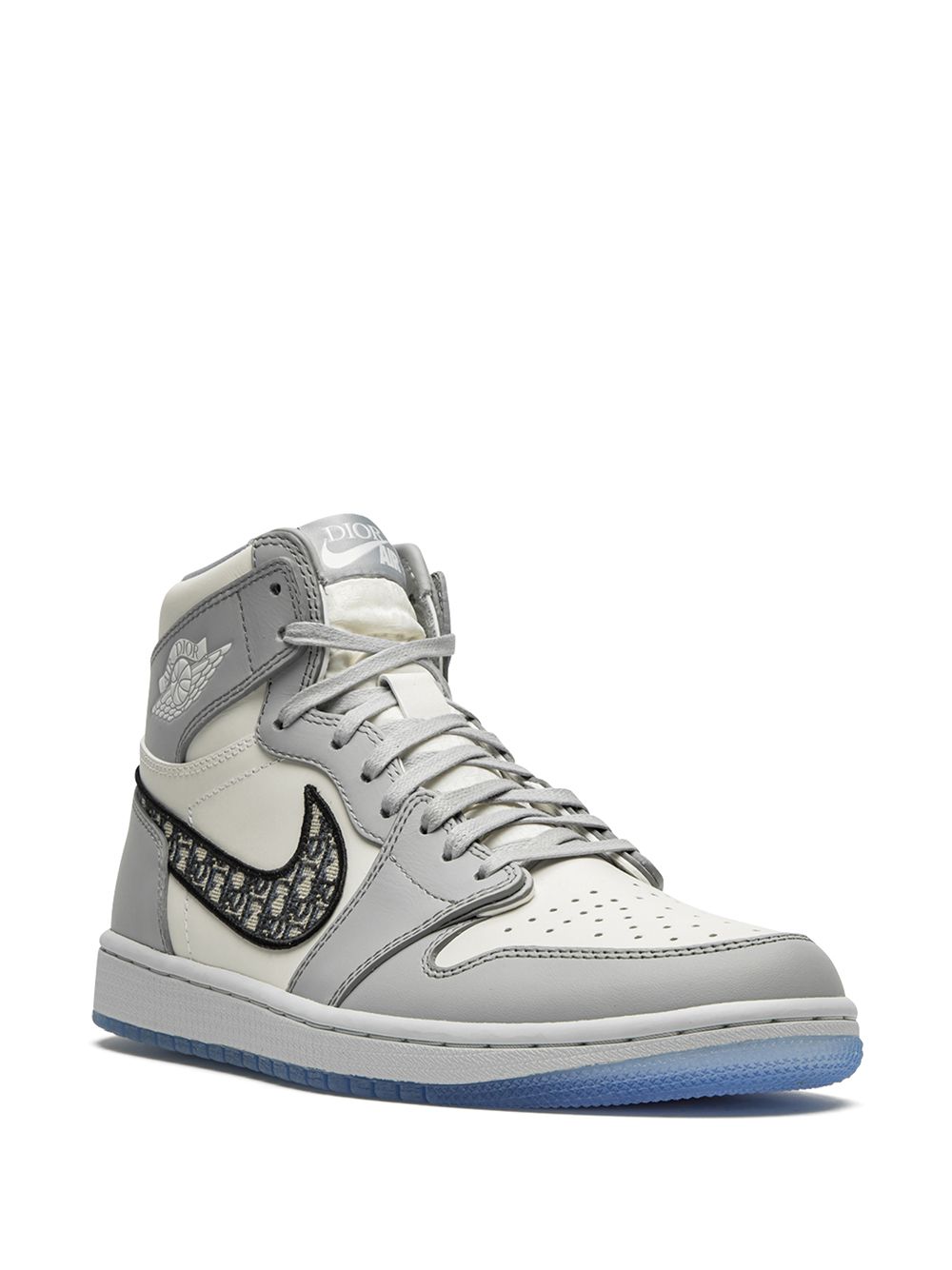 Jordan x Dior Air Jordan 1 high-top sneakers - Wit