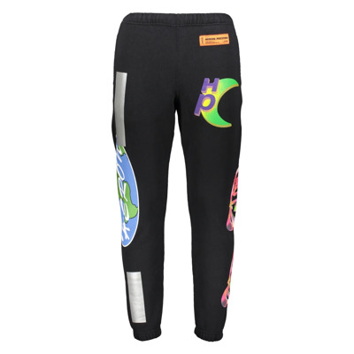 Katoenen Broek met Logoprint Heron Preston , Black , Heren