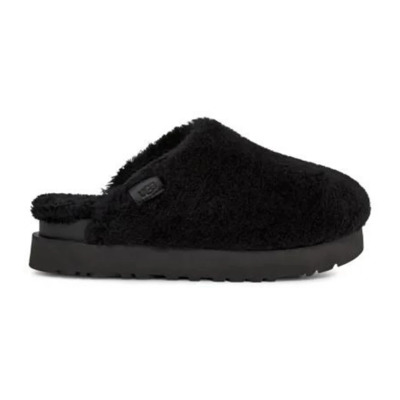 Kinderen Fuzz Sugar Pantoffels UGG , Black , Dames