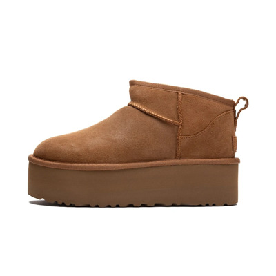 Klassieke Ultra Mini Platform Laars UGG , Brown , Dames