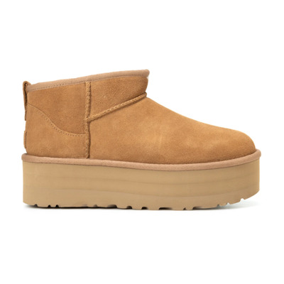 Klassieke Ultra Mini Platform Laarzen UGG , Brown , Dames