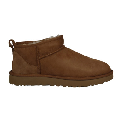 Klassieke Ultra Mini Suède Laarzen UGG , Brown , Dames