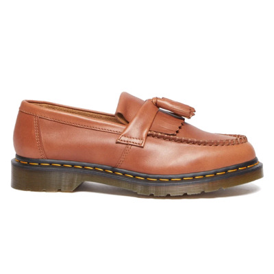 Klassieke leren loafers met kwastjes en franjes Dr. Martens , Brown , Heren