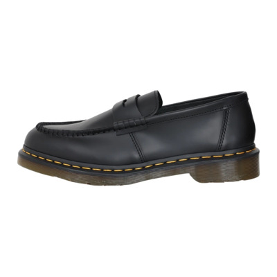 Klassieke zwarte leren hakken Dr. Martens , Black , Heren