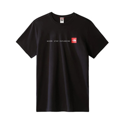 Klieke Logo T-shirt The North Face , Black , Heren