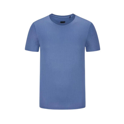 Korte Mouw T-Shirt Hugo Boss , Blue , Heren