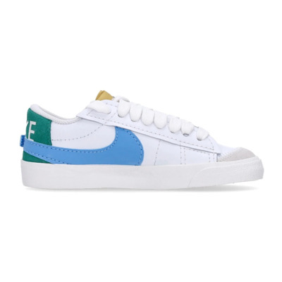 Lage Schoen Blazer Jumbo Wit/Blauw Nike , White , Dames